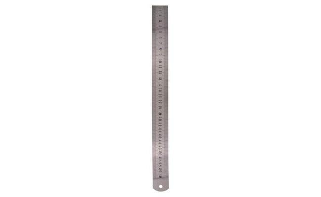 Metal Ruler 30 Cm
